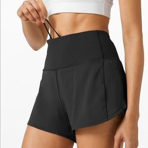 Lululemon Speed Up Shorts 2.5” High Rise Black 8